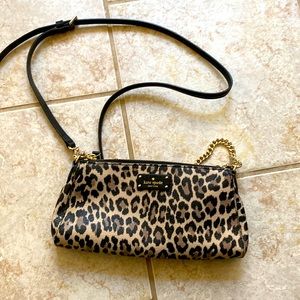 Kate Spade leopard crossbody